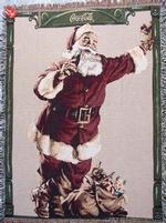 Christmas Santa Claus Tapestry Throws